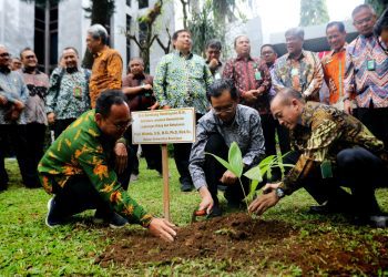 KLHK RI dan UB Tanam Pohon Pinang Jawa